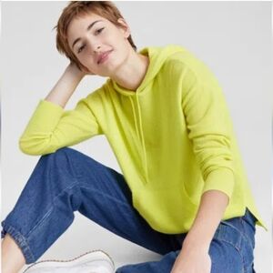 Women's Solid 100% Cashmere Hooded Sweater